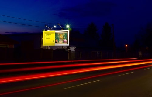 Fine art along the highway