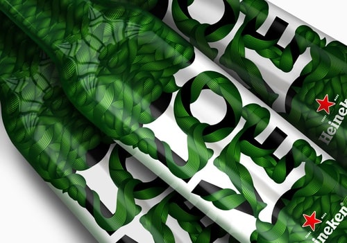 Heineken animation & bottle design for trafiq